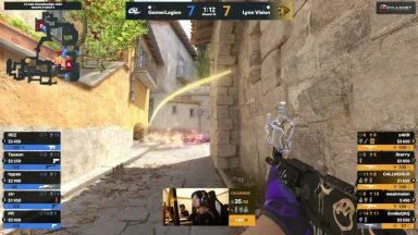 CS2 match GamerLegion versus Lynn Vision gameplay moment