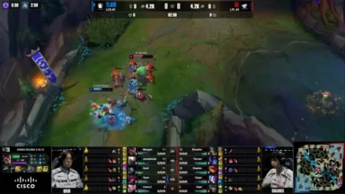 League of Legends match between TLAW and AL