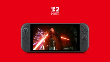 Nintendo Switch showcasing intense sci-fi game scene.