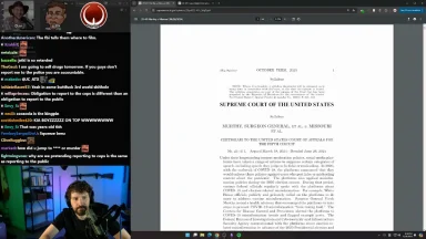 Supreme Court of United States syllabus on screen.