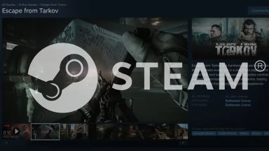 Escape from Tarkov on Steam game page screenshot.