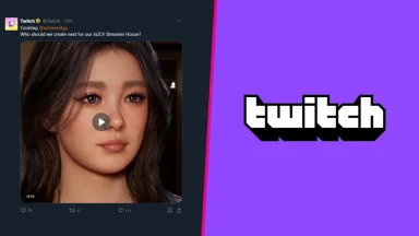 Twitch stream creation promotion image