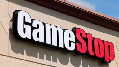 GameStop store sign on building exterior