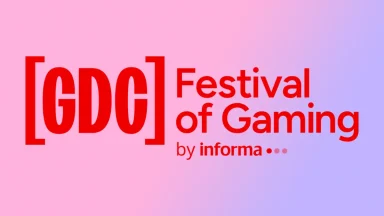 GDC Festival of Gaming logo on gradient background
