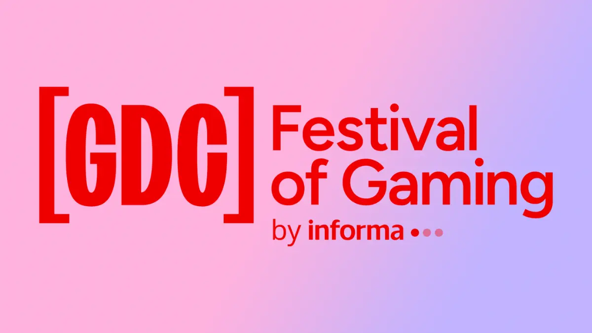 GDC Festival of Gaming logo on gradient background