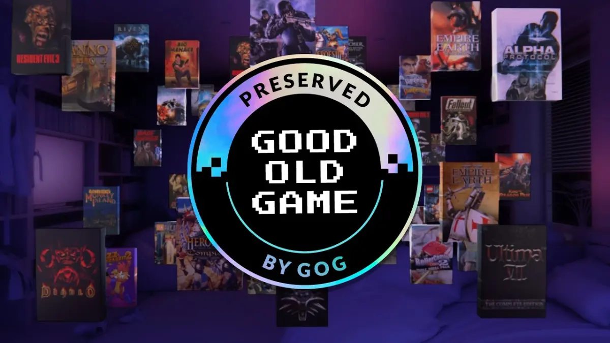 Good Old Games preserved by GOG collection