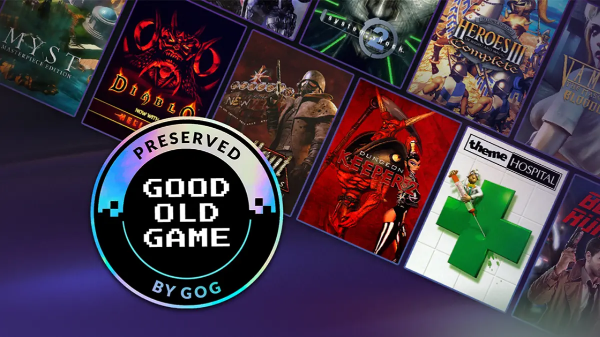 Classic PC games preserved by GOG