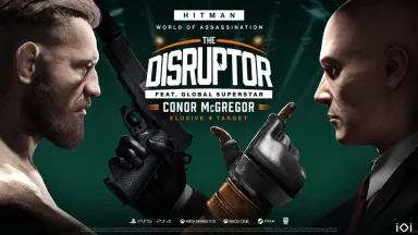 Hitman game featuring Conor McGregor character.