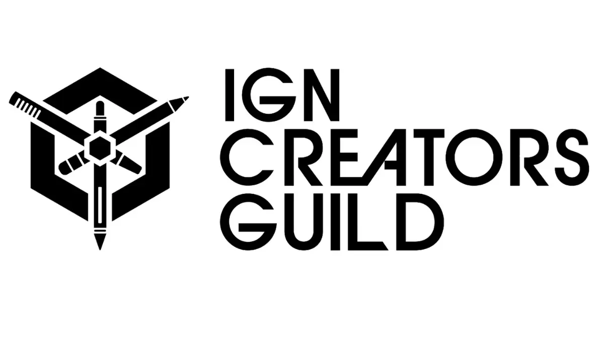 IGN Creators Guild logo, pencil and brush design.