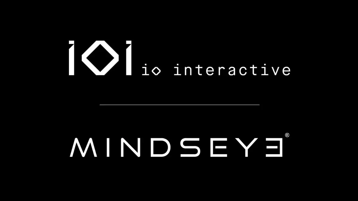 101 Interactive and MindsEye logos on black