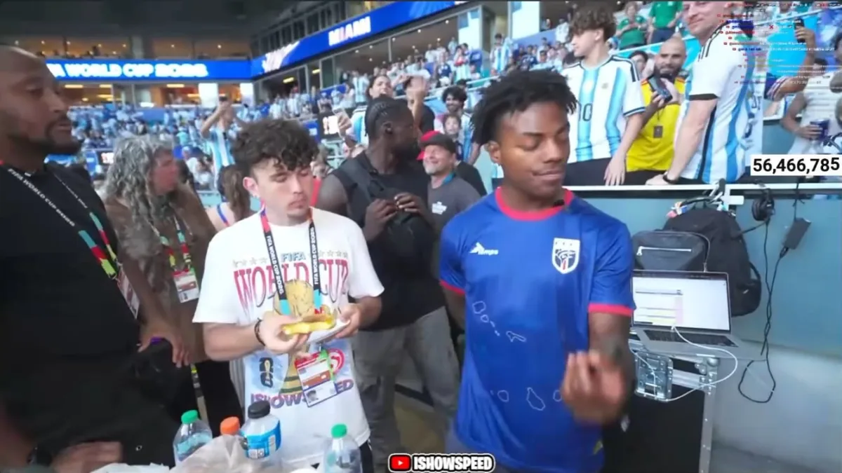 Fans gather at FIFA World Cup stadium in Miami