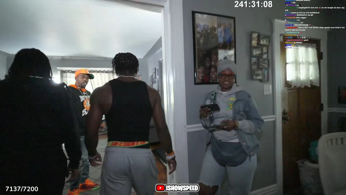 Group of people in a living room