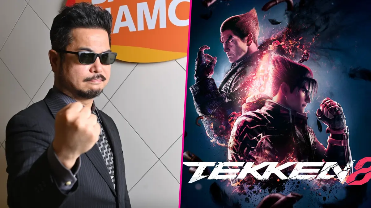 Tekken 8 promotional image with game developer