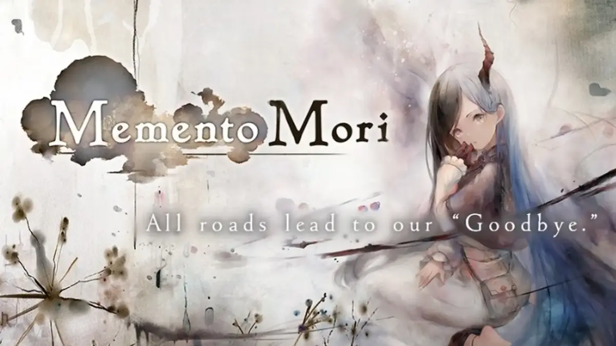 Memento Mori fantasy artwork with character.