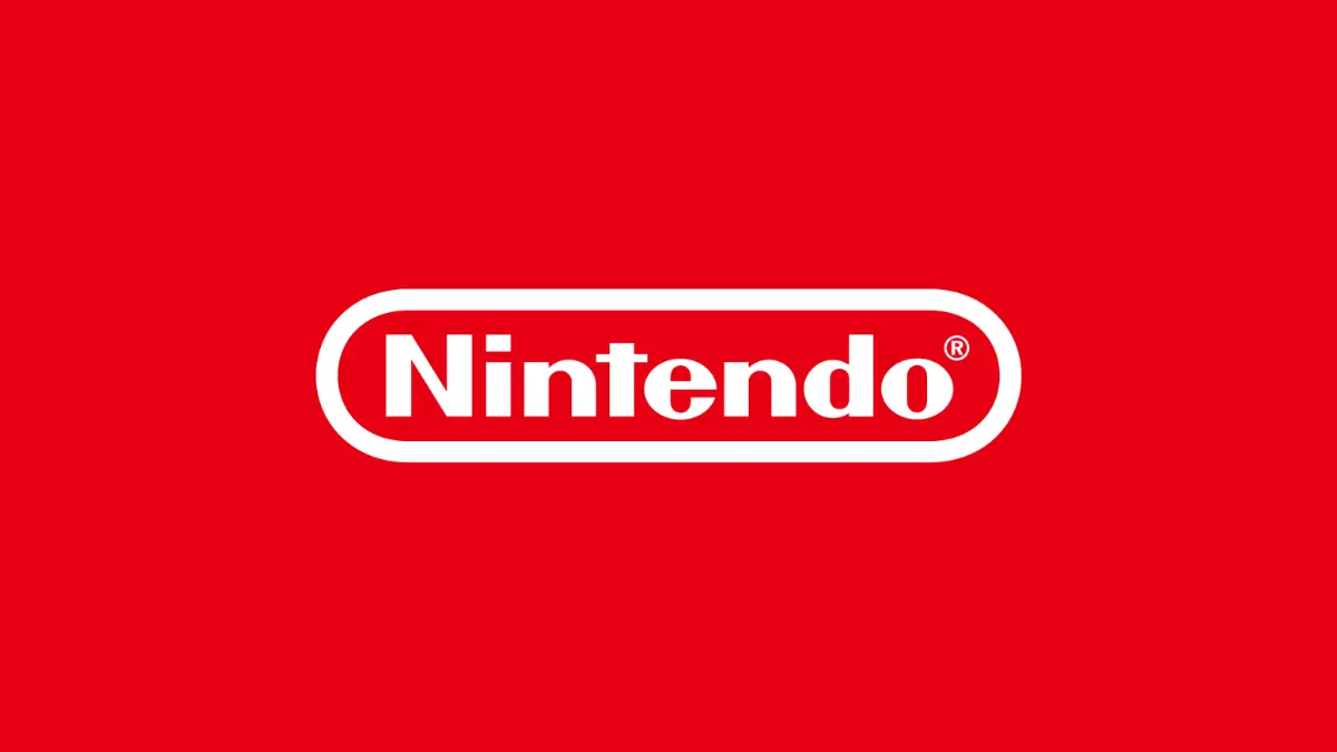 Nintendo logo on red background