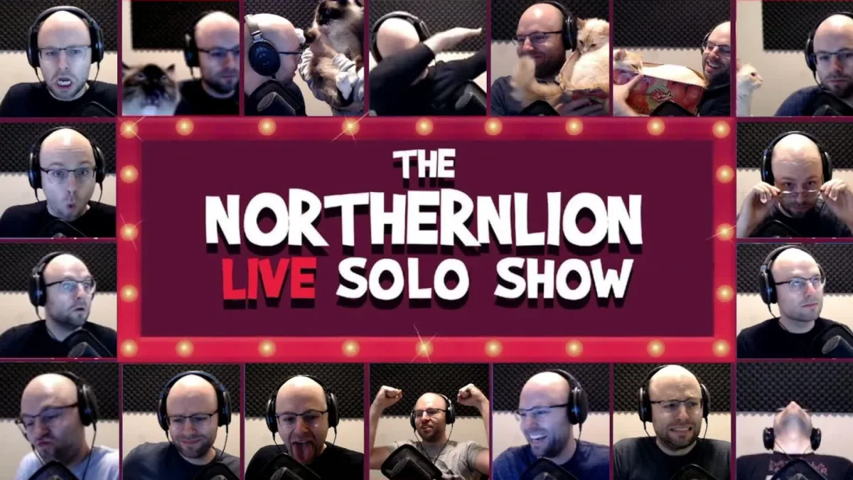 Collage promoting The Northernlion Live Solo Show