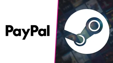 PayPal and Steam logos side by side