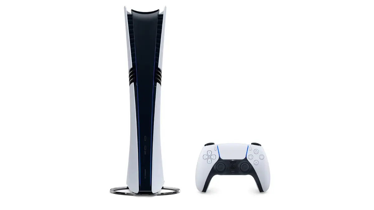 PlayStation 5 console with DualSense controller