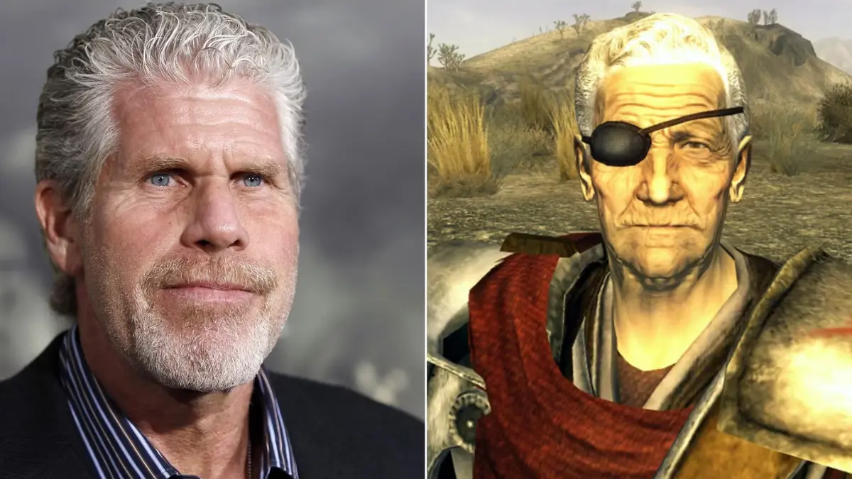 Actor beside his video game character comparison