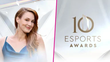 Person at 10th Esports Awards event