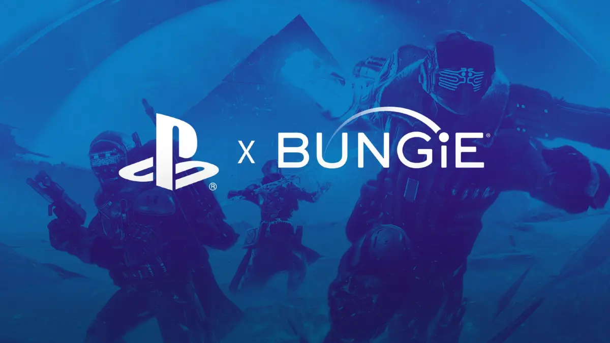 PlayStation and Bungie partnership announcement image