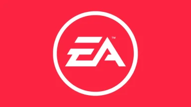 EA logo on red background