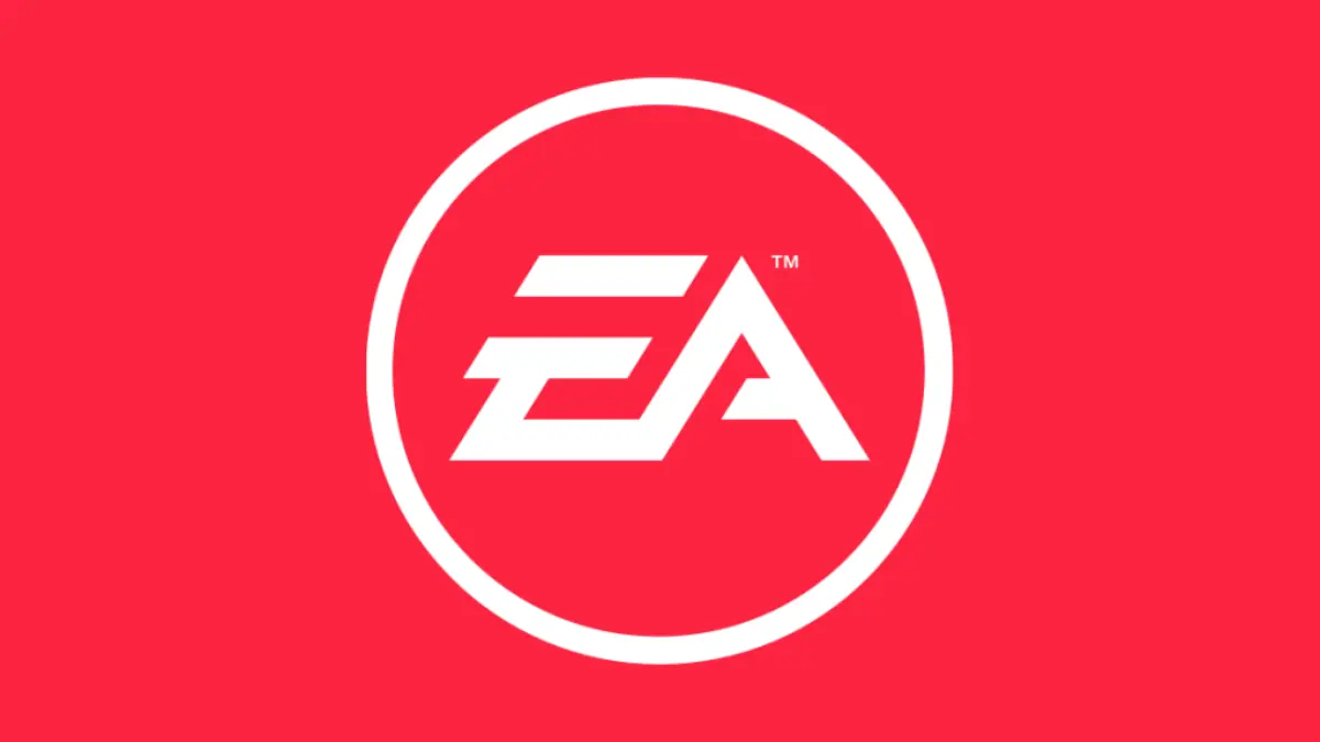 EA logo on red background