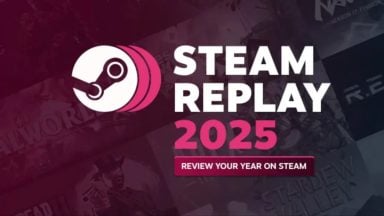 Steam Replay 2025 promotional banner