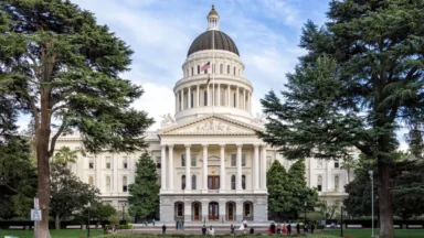 California State Capitol building in Sacramento
