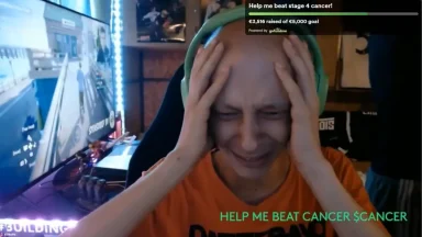 Gamer streaming fundraiser to beat stage 4 cancer