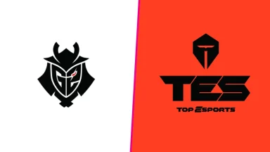 G2 Esports versus Top Esports logos
