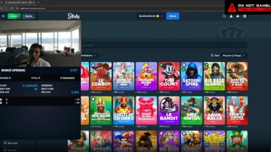 Online casino slot games on Stake website