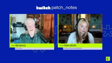 Twitch hosts discussing patch notes live.
