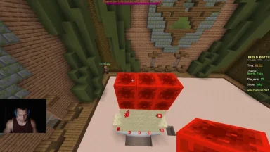 Tyler1 builds in Hypixel Build Battle