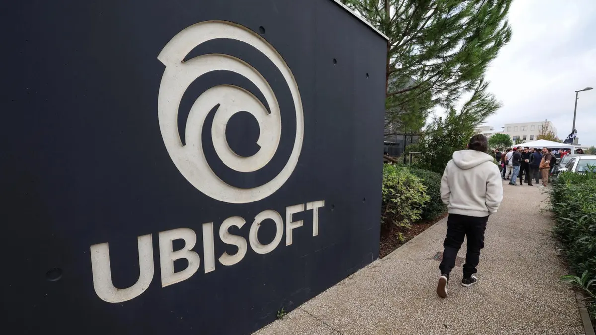 Person walking near Ubisoft office building