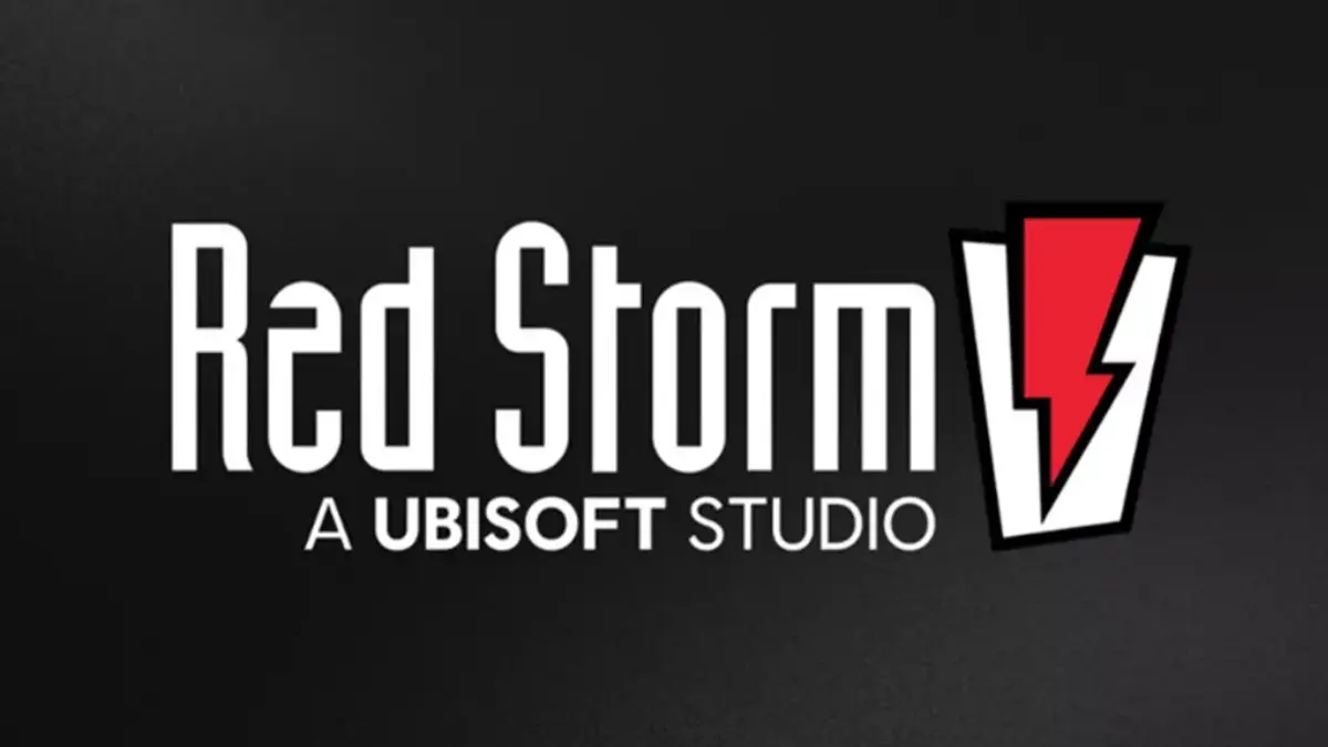 Red Storm Ubisoft studio logo with lightning bolt