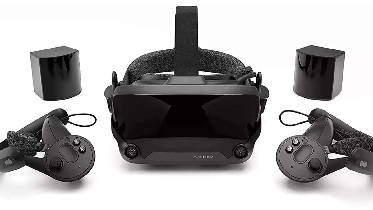 Valve Index VR headset and controllers set