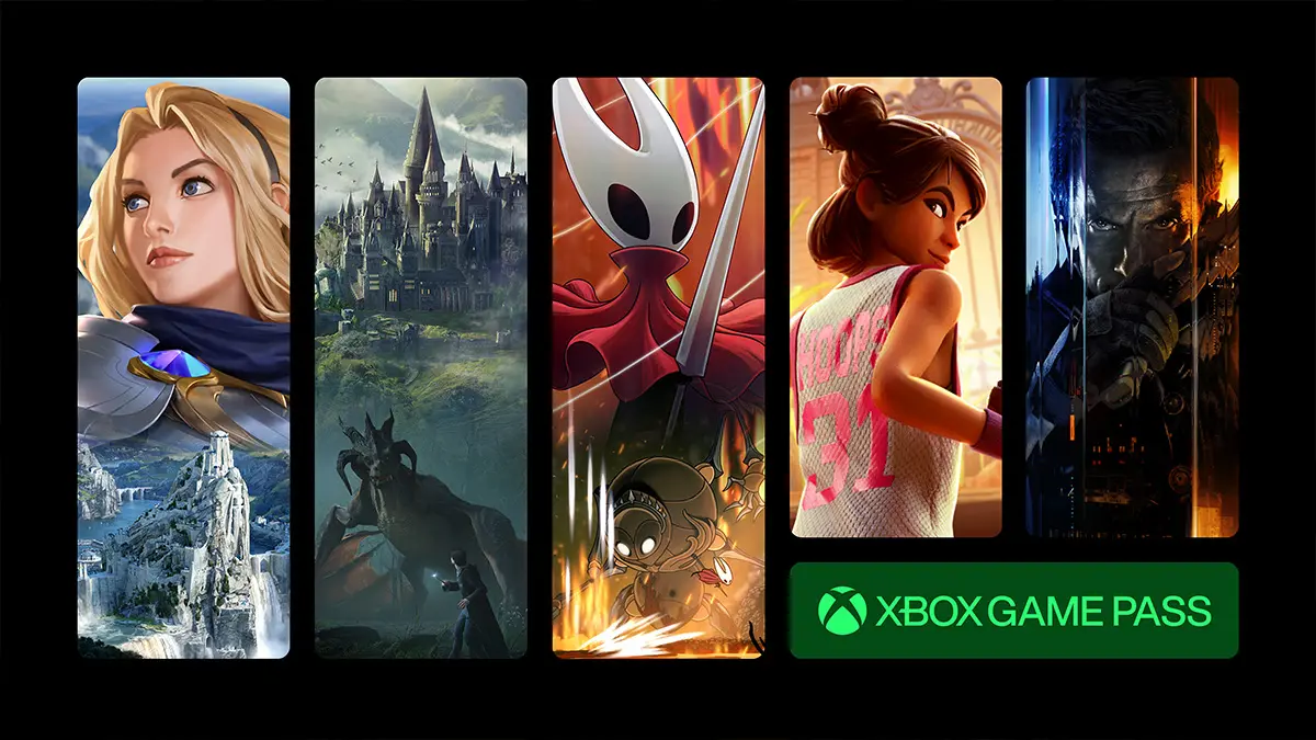 Xbox Game Pass featured games collage