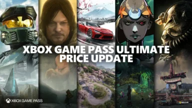 Xbox Game Pass Ultimate price update collage